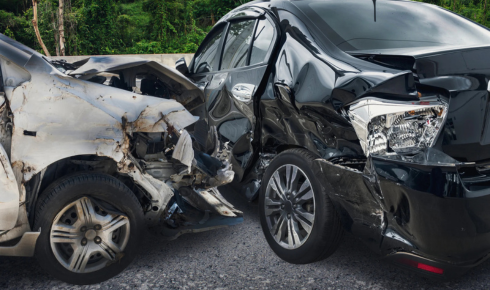 serious automobile crash